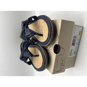 b.o.c Sequin Navy Blue Flip Flops - Stylish & Comfortable